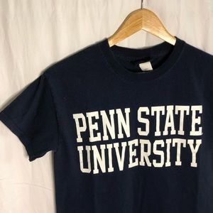 Penn State University Navy Blue Short Sleeve Tee